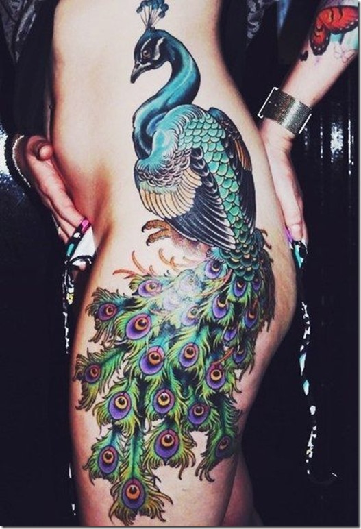 Seductive Hip Tattoos For Ladies