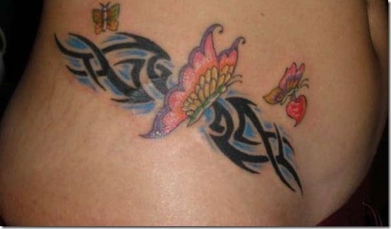 Sizzling Butterfly Tattoo Designs for Ladies