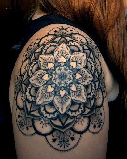 110 Mandalas Tattoos for girls