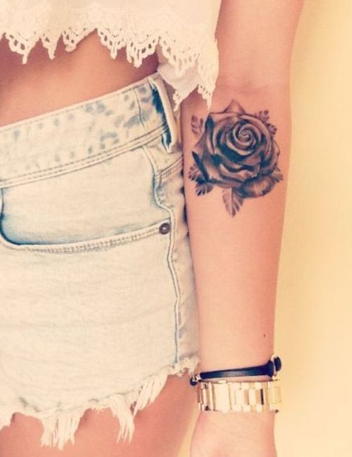 99 Roses tattoos designs for ladies