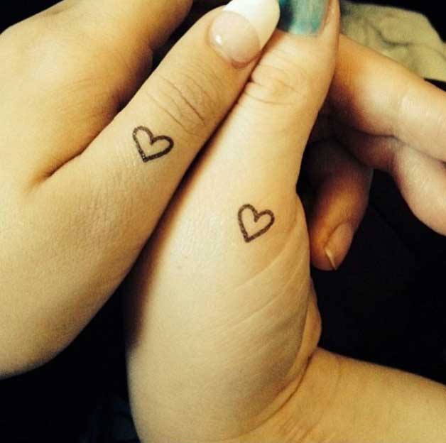 +100 Tattoos for greatest pals with nice designs