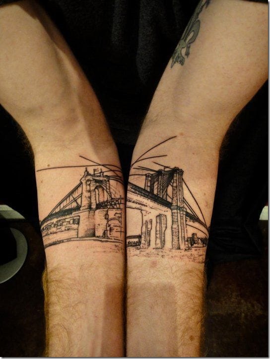 Wonderful Tattoo Design Bridge Nexttattoos