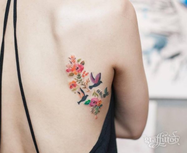 Tattoos for ladies in shade, designs and tendencies