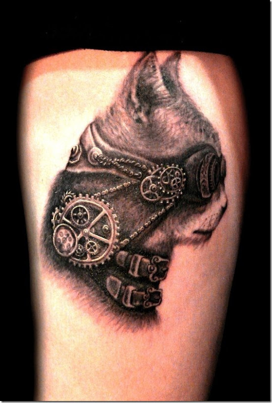 Extra Cool Steampunk Tattoo Designs