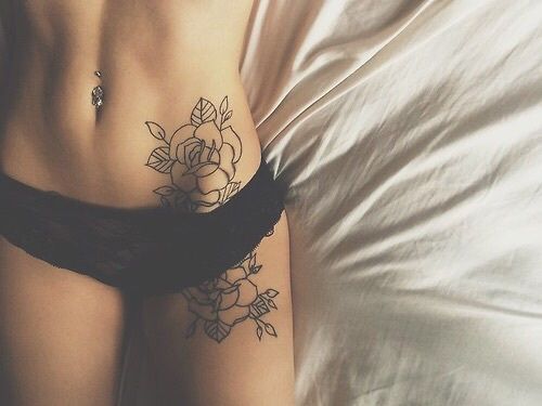 99 Roses tattoos designs for ladies