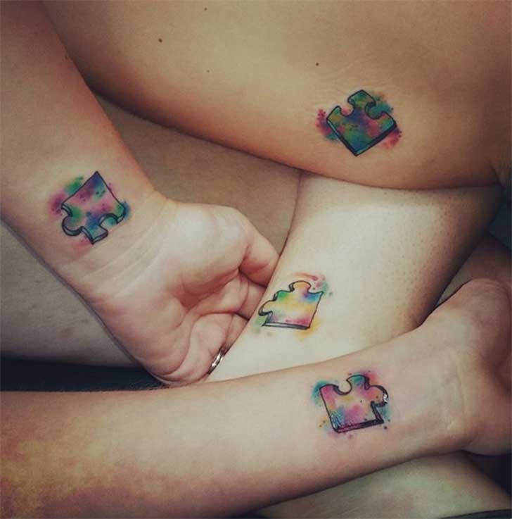 +100 Tattoos for greatest pals with nice designs