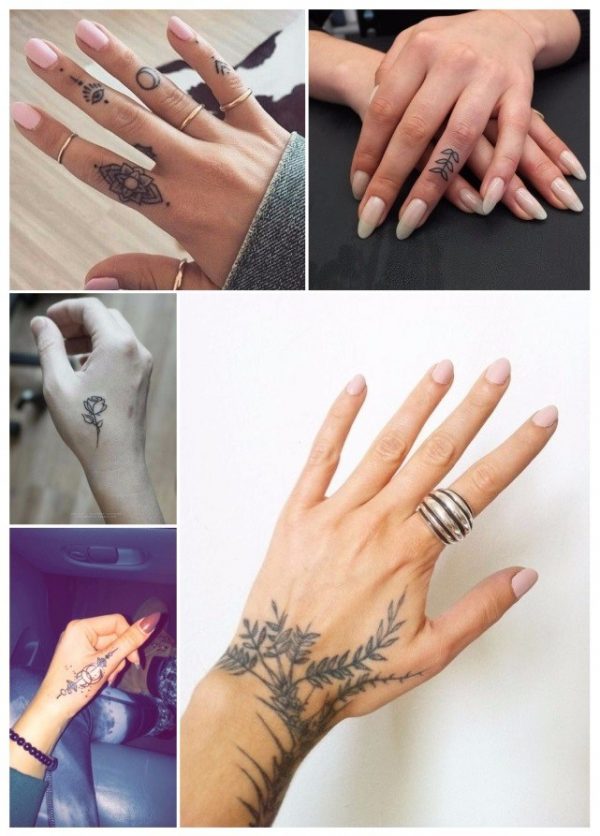 105 Tattoos on the wrist, arms and fingers small and unique