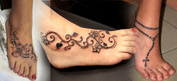 Tattoos for ladies within the foot [Creative and original designs]