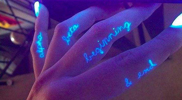10 tattoo concepts that glow at midnight