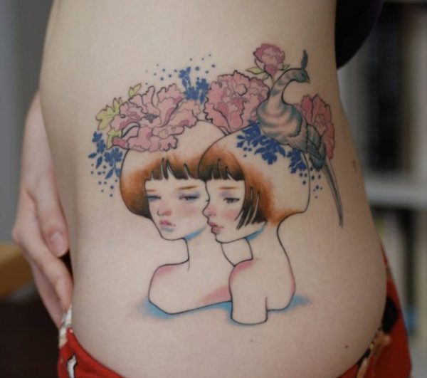 Tattoos for ladies in shade, designs and tendencies