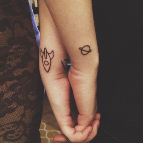 Tattoos for {couples} +100 pictures, concepts and thrilling fashions