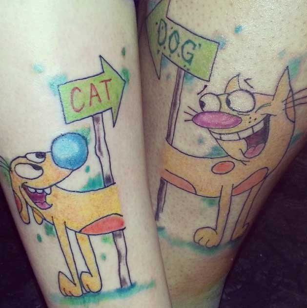 +100 Tattoos for greatest pals with nice designs