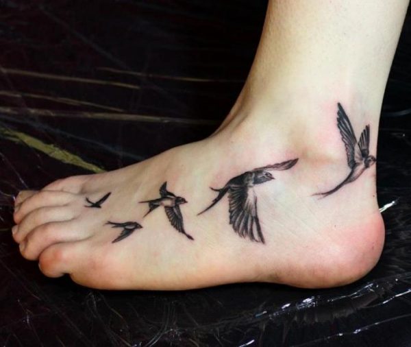 Tattoos for ladies within the foot [Creative and original designs]