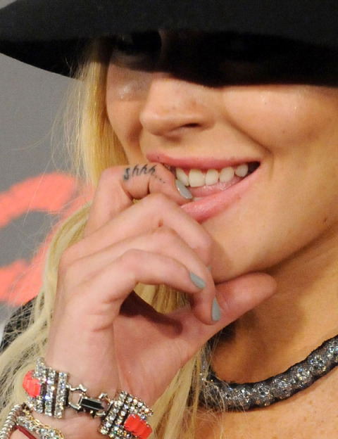 Probably the most lovable small tattoos of Hollywood stars