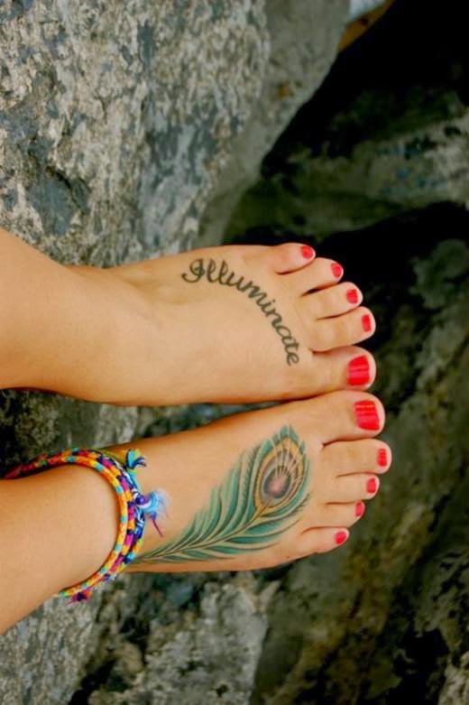 Tattoos for ladies within the foot [Creative and original designs]