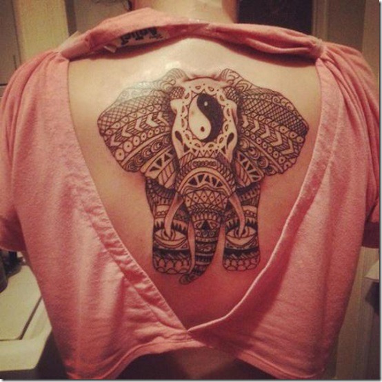 Inventive Elephant Tattoo Designs For Males And Girls