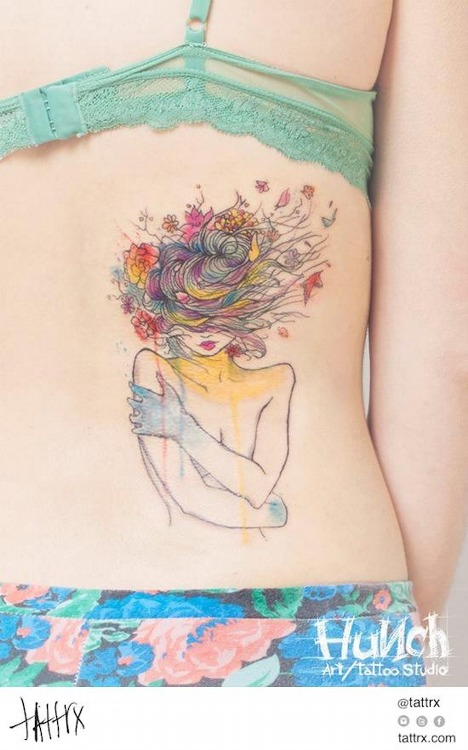 Tattoos for ladies in shade, designs and tendencies