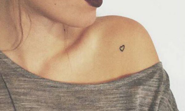 Small and delicate shoulder tattoos for girls