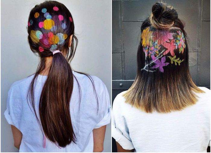 Hair tattoos: the newest pattern this summer time