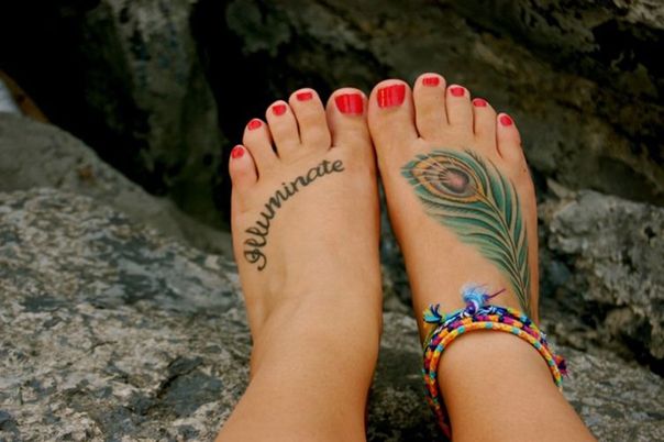 Tattoos for ladies within the foot [Creative and original designs]