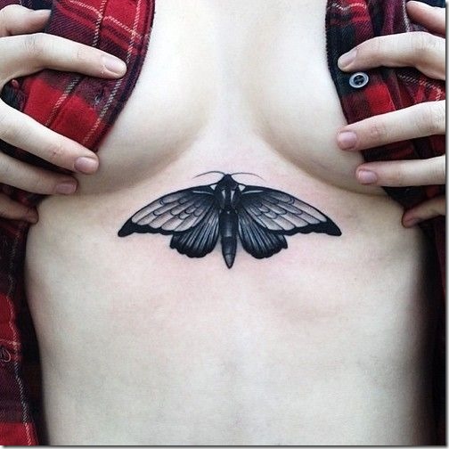 Putting Sternum Tattoo Designs For Ladies