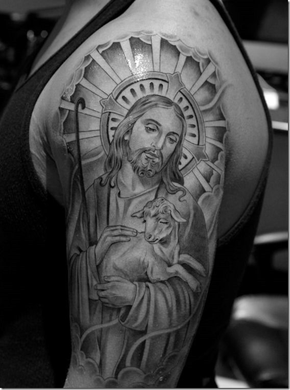 Venerate Jesus Christ Tattoo Designs