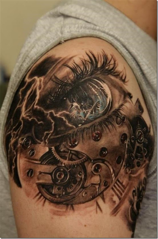 Extra Cool Steampunk Tattoo Designs