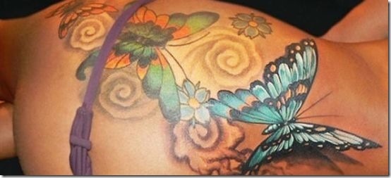 Sizzling Butterfly Tattoo Designs for Ladies