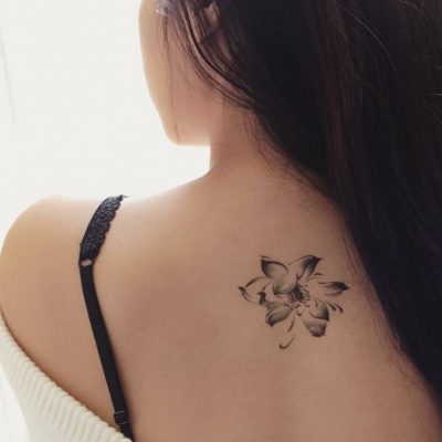 Small and delicate shoulder tattoos for girls