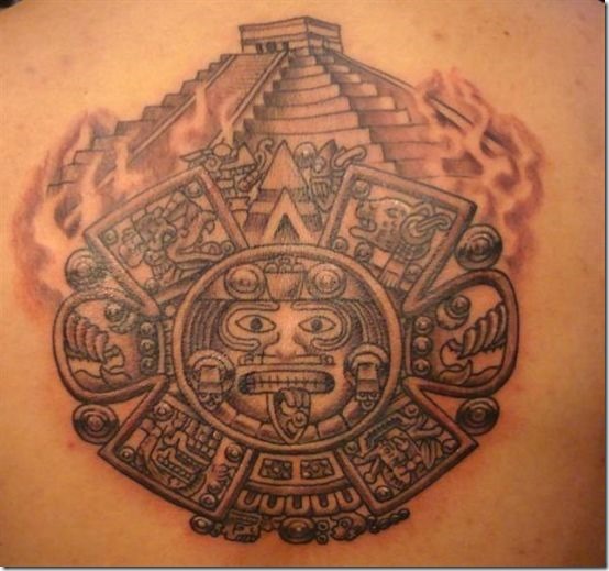 Distinctive Aztec Tattoos For Males