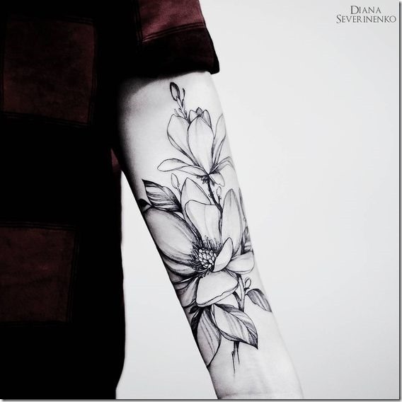 Tatouage Petites Fleurs Tatouage Fleur Sur Modele2tatouagecom