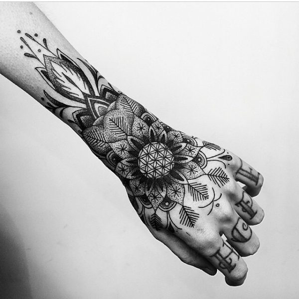 110 Mandalas Tattoos for girls