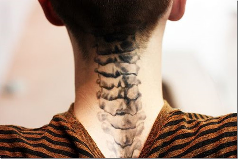 Spectacular Neck Tattoo Designs