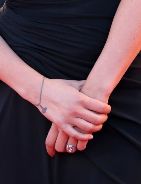Probably the most lovable small tattoos of Hollywood stars