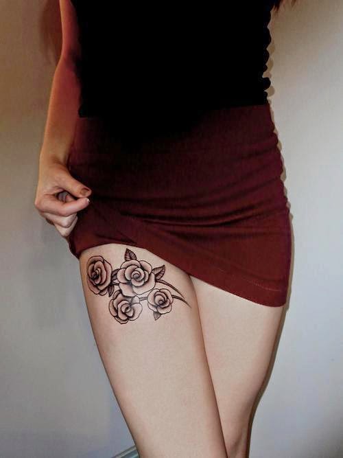 99 Roses tattoos designs for ladies