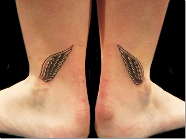 Inventive Angel Wing Tattoos