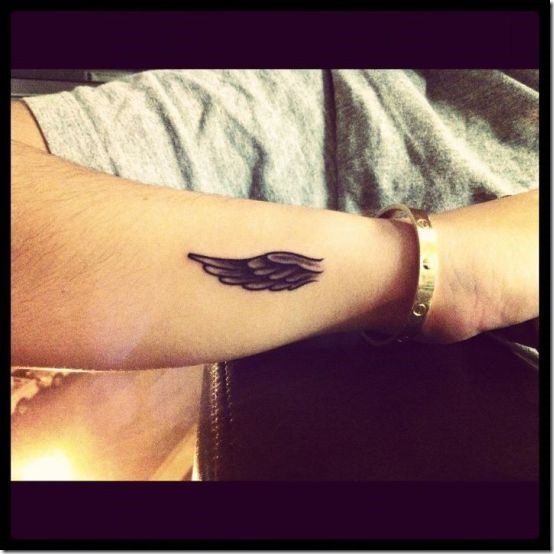 Inventive Angel Wing Tattoos