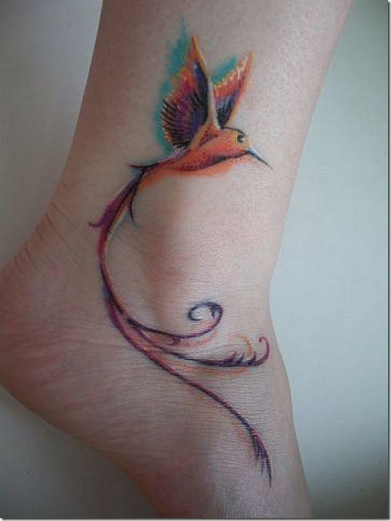 Tying Ankle Tattoo Designs