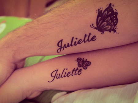 120 Tattoos of names of Youngsters