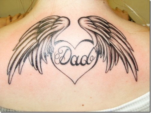 Inventive Angel Wing Tattoos