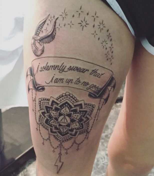 Harry Potter tattoos that it would be best to have