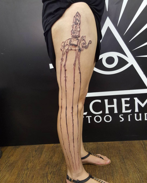 TOP 40 TATTOO INSPIRED BY ART WORKS