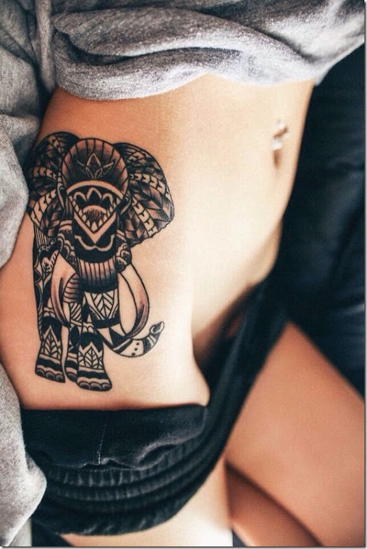 Seductive Hip Tattoos For Ladies