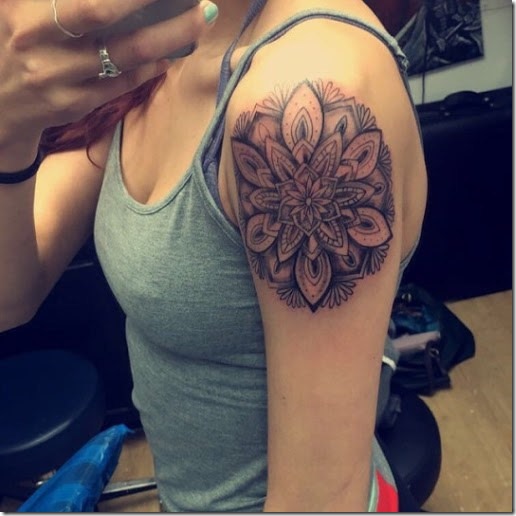 110 Mandalas Tattoos for girls