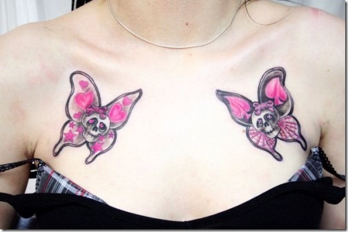 Sizzling Butterfly Tattoo Designs for Ladies