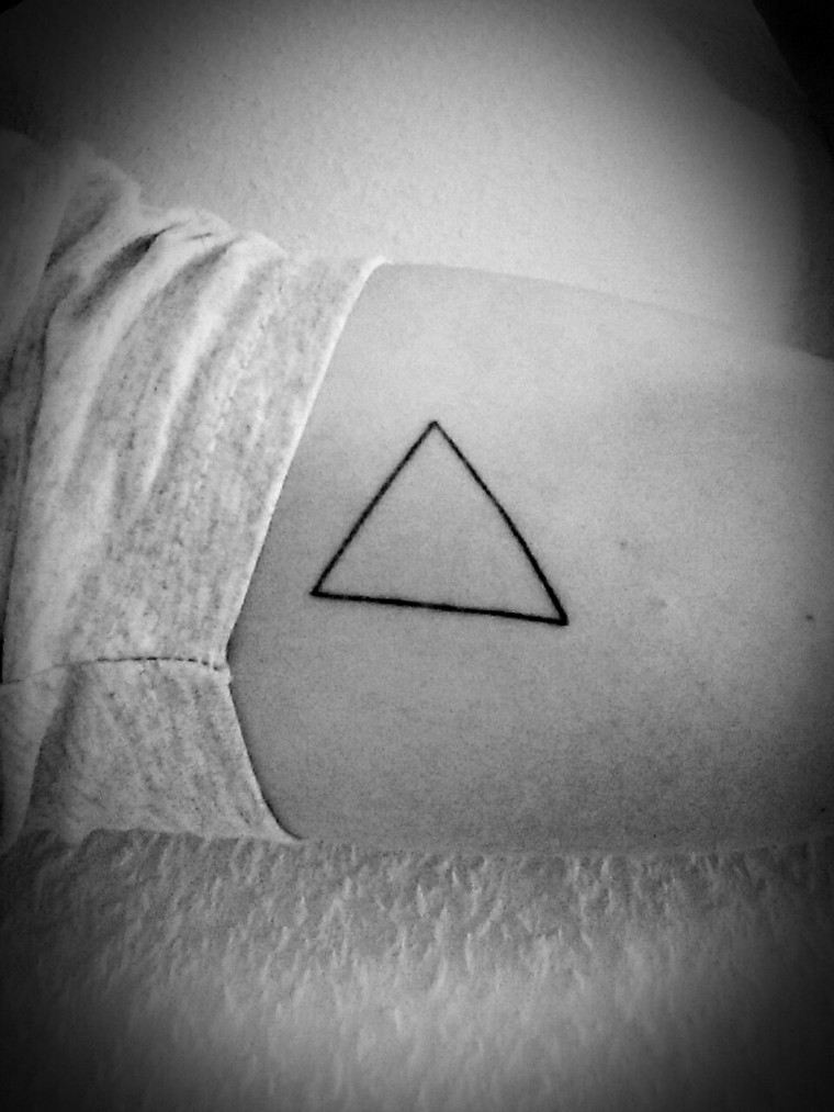 Geometric tattoo: 30 new tattoo concepts triangle, circle, square, rectangle ...