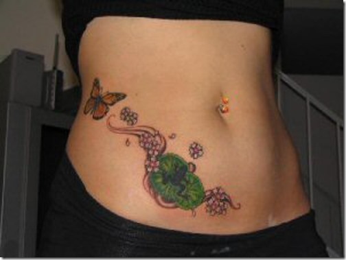 Sizzling Butterfly Tattoo Designs for Ladies