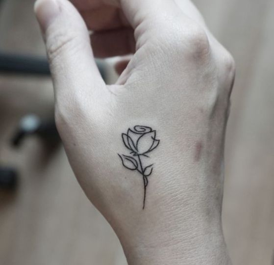 99 Roses tattoos designs for ladies