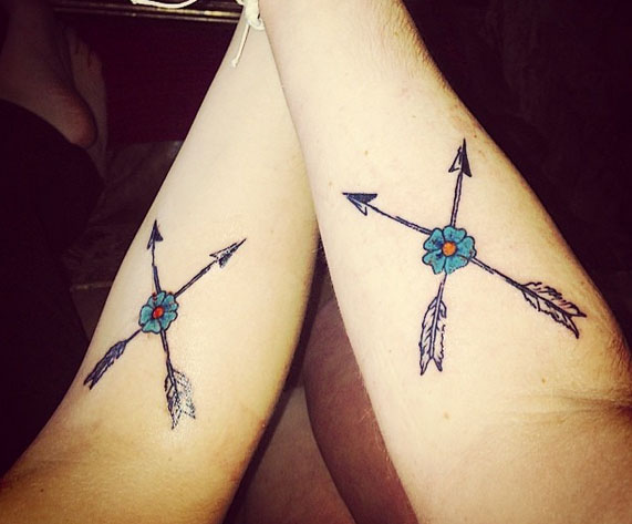 +100 Tattoos for greatest pals with nice designs