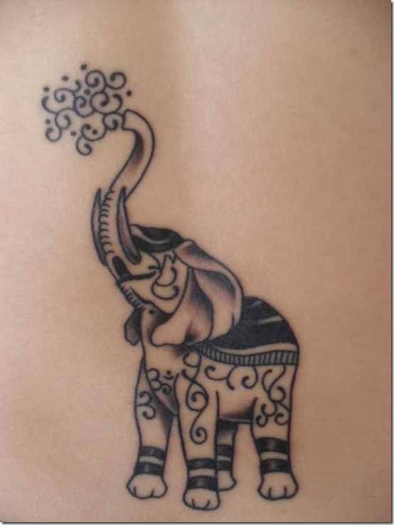 Inventive Elephant Tattoo Designs For Males And Girls